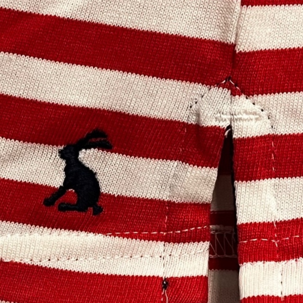 JOULES DALMATIAN RED STRIPED LONG SLEEVE TOP NWT - Picture 6 of 10